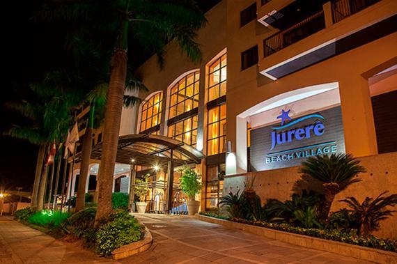 Florianópolis Apto Pes Na Areia Em Hotel Jurere Beach Jurere Internacional מראה חיצוני תמונה